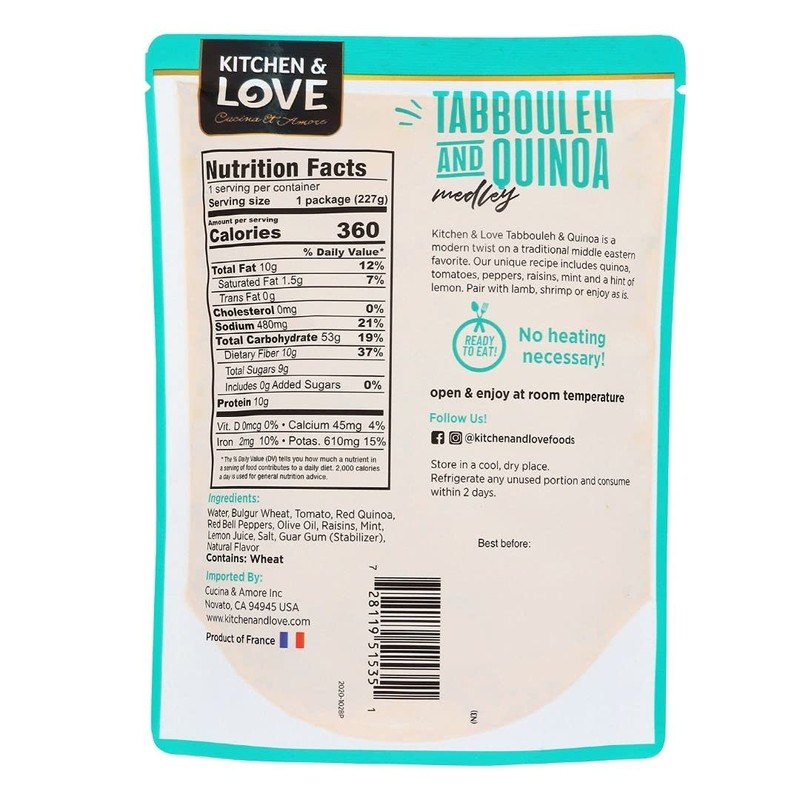 Kitchen & Love Tabbouleh & Quinoa Medley 6 Pack |
