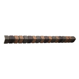 Trim Sill for EverStone Faux Classic Aged Brick Siding Panels, 48"W x 2"D x 3"H, Alamo Color