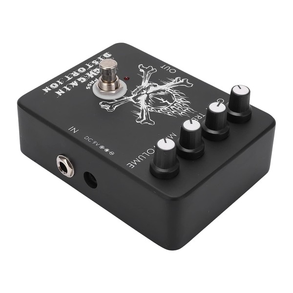 High Gain Distortion Electric Guitar Metal Effects Pedal LED Flash