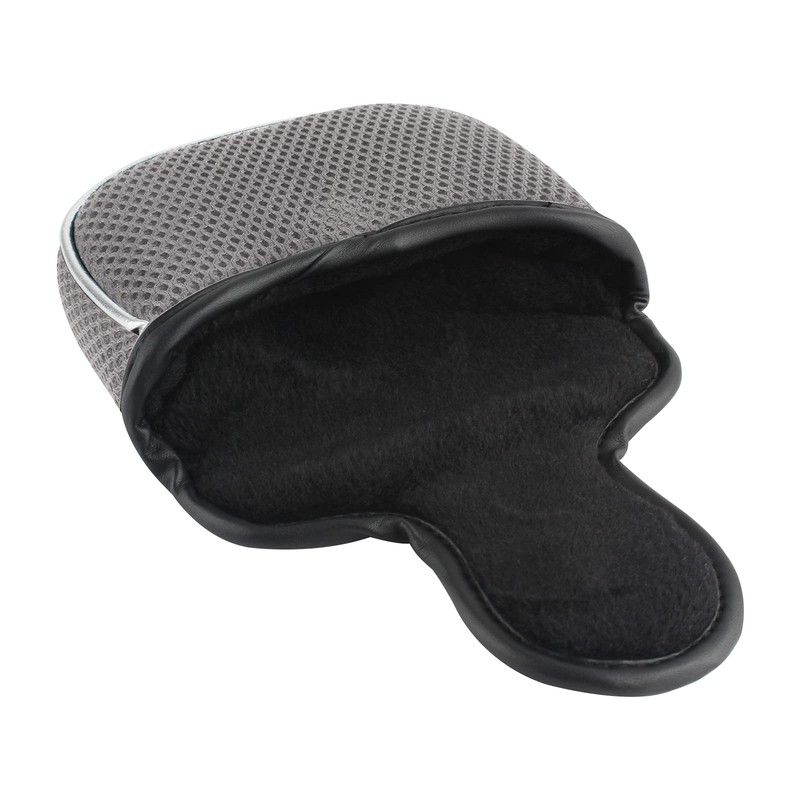 Andux Magnetic Button Putter Cover Golf Club Headwear Grey Square