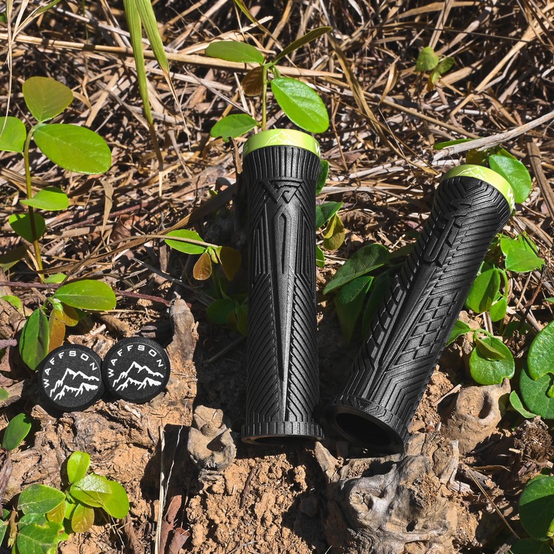 WFS Volatus Single Lock-on Grips for Mountain Bikes, Road, City