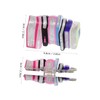 Baluue 2pcs Piled Book Hair Clips for Women Hair Accessories