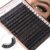 Volume Lash Clusters Kit DIY Lash Extension Kit D Curvature