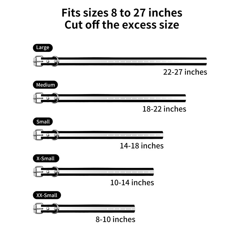 PetJoy Shock Collar Replacement Collar Strap, E Collar Replacement Strap,