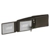 Mens Wallet LEAS, Genuine Leather, black - ''LEAS Mini-Edition''