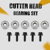 Giyofom Upper Bearing Cutter Head Bearing Set Bearing Accessory Set