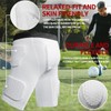 Diamemon Football Girdle for Men Youth - 5-Pad Padded Compression