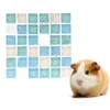 LIUZONGIN Hamster Small Cooling Mat Hedgehog Summer Cooling Bed Building