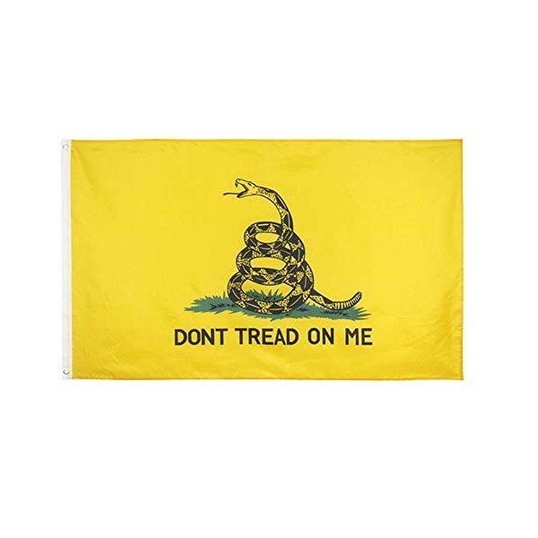 Stormflag Foot Tread on Me Gadsden Flag 90 x 150