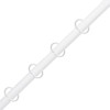 Shower Curtain Rings, 12 Pieces Plastic Shower Curtain Hooks, Rings