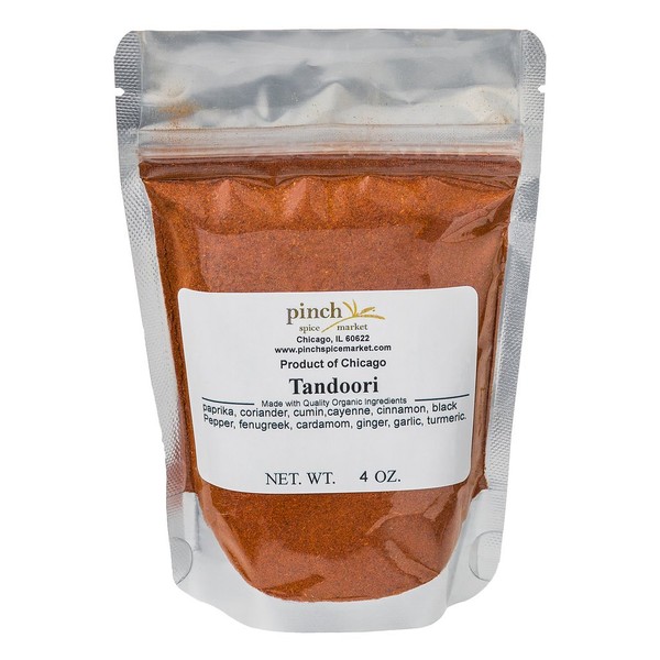 Pinch Spice Market, Tandoori Masala, Organic Indian Spice Blend