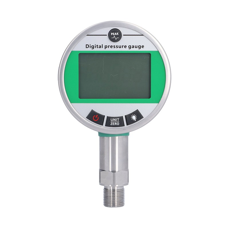 Digital Hydraulic Pressure Gauge Stainless Steel Accurate with Lower Mount