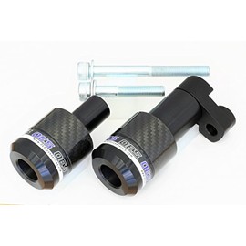 OES Accessories Brand Carbon Frame Sliders Compatible with Yamaha YZFR6 R6 2006 2007 No Cut (Blue)