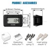Runleader AC/DC 5V to 277V Operating Hour Counter Waterproof Design