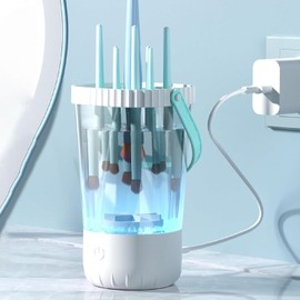 Máquina De Limpieza Limpiador De Brochas De Maquillaje De Modo Múltiple Adecuado Para Todos Los Materiales De Brochas Con Eficiencia De Limpieza Limpiador Silencioso