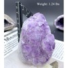 HoHpHq Natural Amethyst Crystal - One Product one Image, Real
