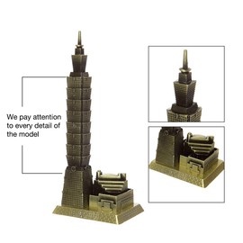 ZOVIE Taipei 101 Building Taipei Financial Center Model Home Desk Decoration Make of Pure Copper