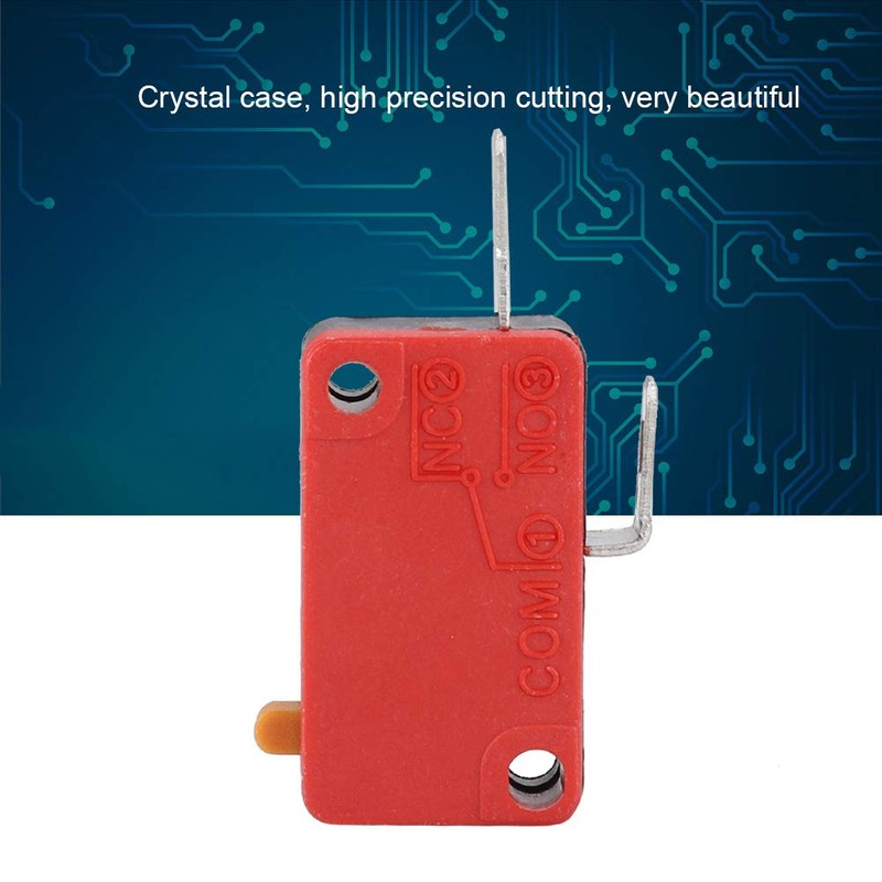 10pcs Button Micro Limit Switch 2Pin Push Button Micro for