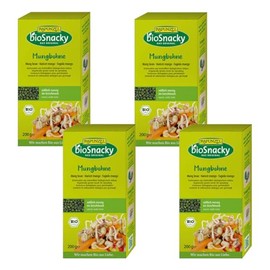 Rapunzel Mung Bean bioSnacky 200 g Pack of 4