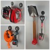 MUTUACTOR Updated Super Strong Magnetic Hooks,40lbs Anti-Scratch Large Garage Hooks
