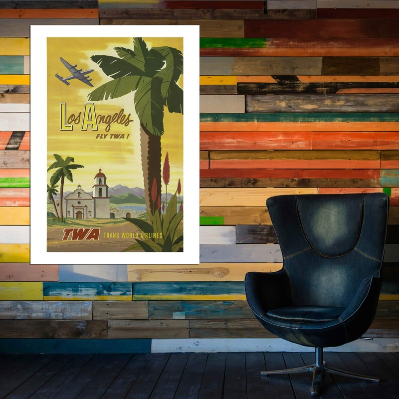 Spiffing Prints Fly TWA Los Angeles