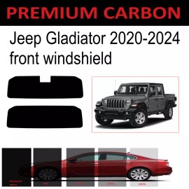 TintPro Premium Nano Carbon Window Tint Fits Jeep Gladiator 2020-2024  Windshield Precut