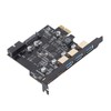 PCIe to USB 3.2 Gen 2 Card, 20Gbps 5 Port