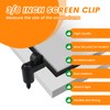 Aifeier ET 16 Pack 3/8 Inch Window Screen Clips with