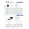 倉敷化工 防振ゴム －両端おねじ止めタイプ/おねじ・プレート止めタイプ－ KA-40SUS