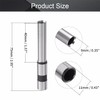 Utoolmart 9mm Paper Punch Drill, Straight Shank Hollow Bit Tool,