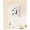 Bulletin Board with Linen, 13x17 inches Pin Board with White