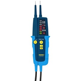 Kopp Voltage and Continuity Tester, LED Display, 12-1000 V AC/DC, 30 mA FI Test + Rotating Field Display, CAT III 1000 V/CAT IV 600 V, 324270019