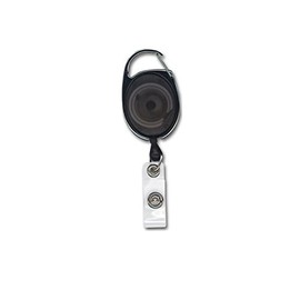 ID Card It 5 Black ID Card Pass Badge Holder Premier Yo Yo Retractable Reel
