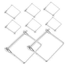 CHILDWEET 8pcs Heavy Duty Safety Coupler Pins Galvanized Locking Trailer Pin Secure Fit for Various Trailer Models Reliable Performance for Worry Towing