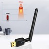 Bluetooth 5.1 Adapter Stereo Long Distance USB Wireless Sound Dongle