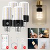 Neporal BlazeMax Battery Operated Light Bulb Bright, Rechargeable Light Bulbs
