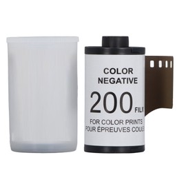 12 Sheets Camera Color Negative Film High Clarity High Resolution 200ISO CN200 Film Camera Color Print Film for 135 Camera