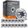 INCX Solar Lights Outdoor Waterproof, 16 Pack Solar Light for