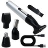 WELURE 4 in 1 Eyebrow Ear Nose Beard Trimmer Set