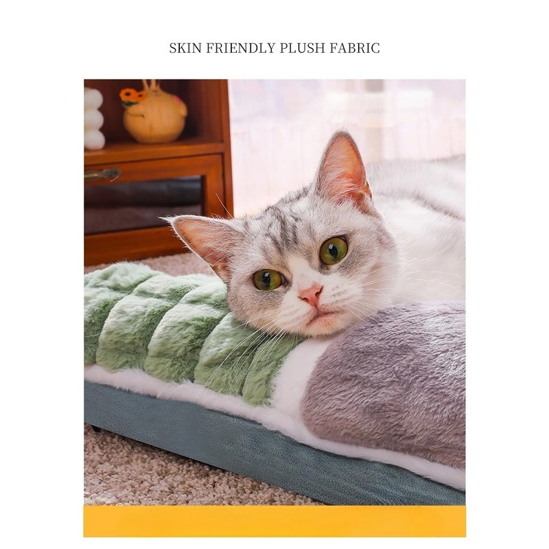OKONOS Thickened Pet Bed Mat Soft Warm Cushion for Cats
