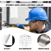 CDXHOME Adhesive Inspection Record Labels - 100 Pack Safety Inspection