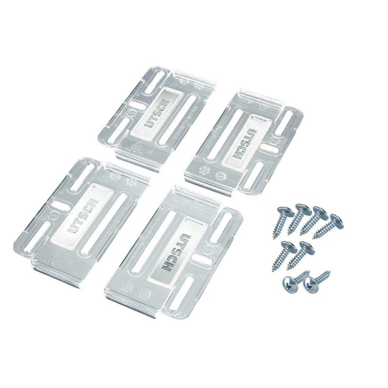 Simple-Fix Rahmenloser Universal Kennzeichenhalter Simple-Fix (transparent)