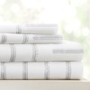 Linen Market 4 Piece King Bedding Sheet Set (Light Gray