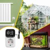 Offgridtec Temperature Controller for Socket with Digigtal Display and External