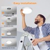 slochi Bathroom Light, 3000K/4000K/6500K 3 Color Temperature, Waterproof IP54, Small,