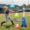 Auto Kids Baseball Pitching Machine, Automatic Baseball Launchers for Kids