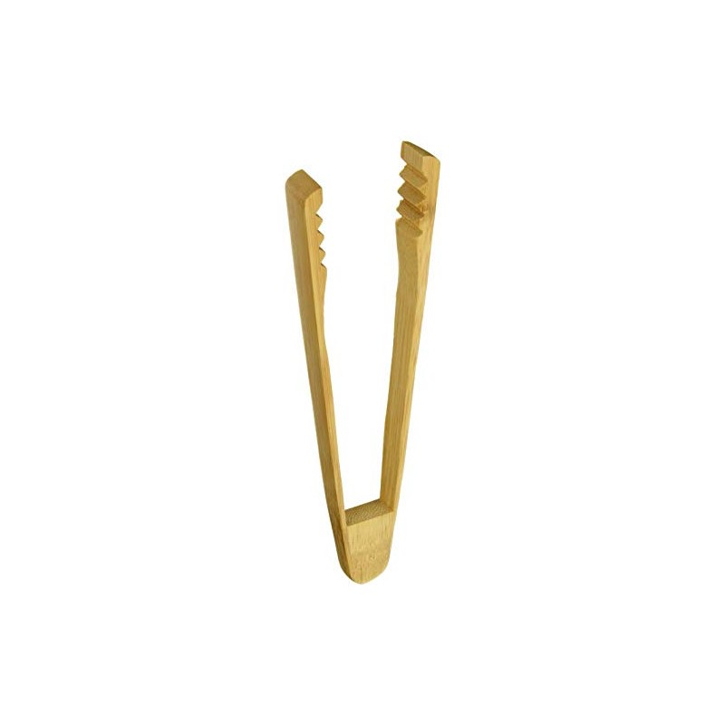 Alphax 907558 Bamboo Ice Tongs, 7.1 x 0.4 inches (18
