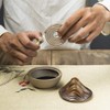 HIGHAWK Incense Burner, Pottery, Buddhist Goods, Incense Holder, Swirl, Incense