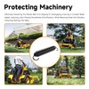 LEYURISE Zero Turn Spring Lawn Mower 54 Inch Deck Extension