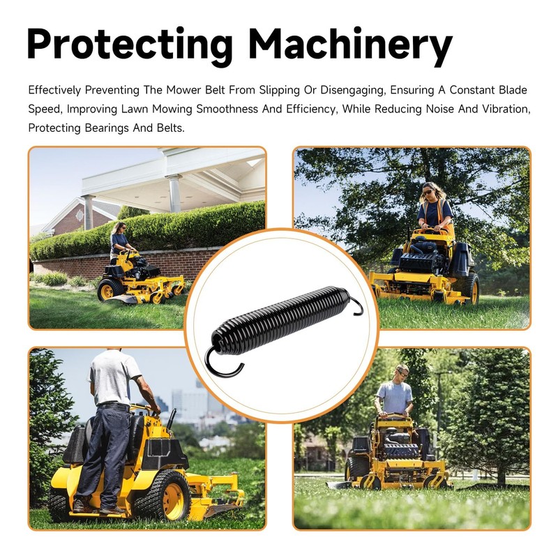 LEYURISE Zero Turn Spring Lawn Mower 54 Inch Deck Extension